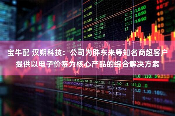 宝牛配 汉朔科技：公司为胖东来等知名商超客户提供以电子价签为核心产品的综合解决方案